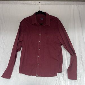 Untuckit brushed cotton shirt